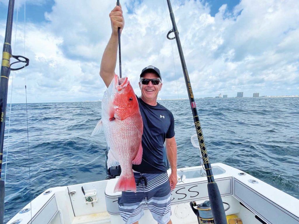 Large red snapper