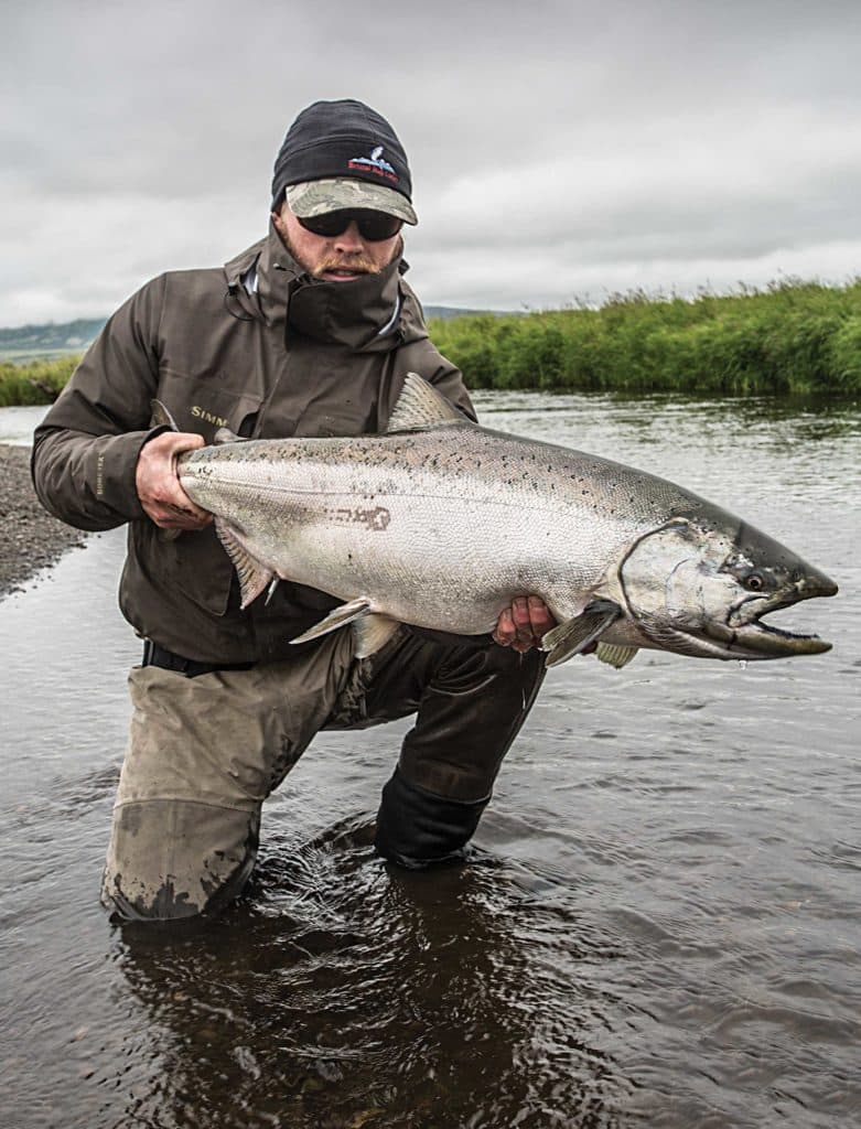 King salmon held up