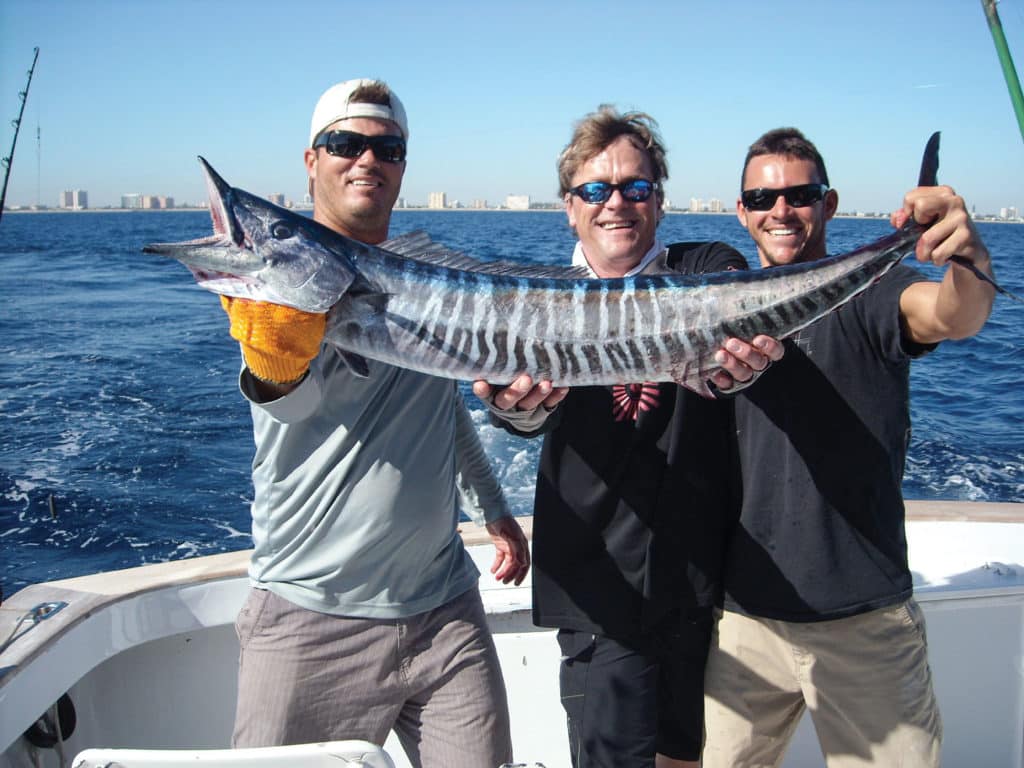 Wahoo caught around bonito