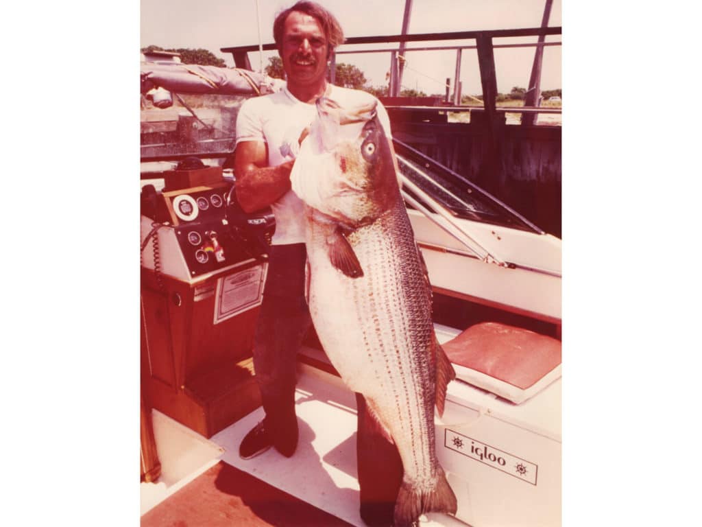 76-pound world record striped bass
