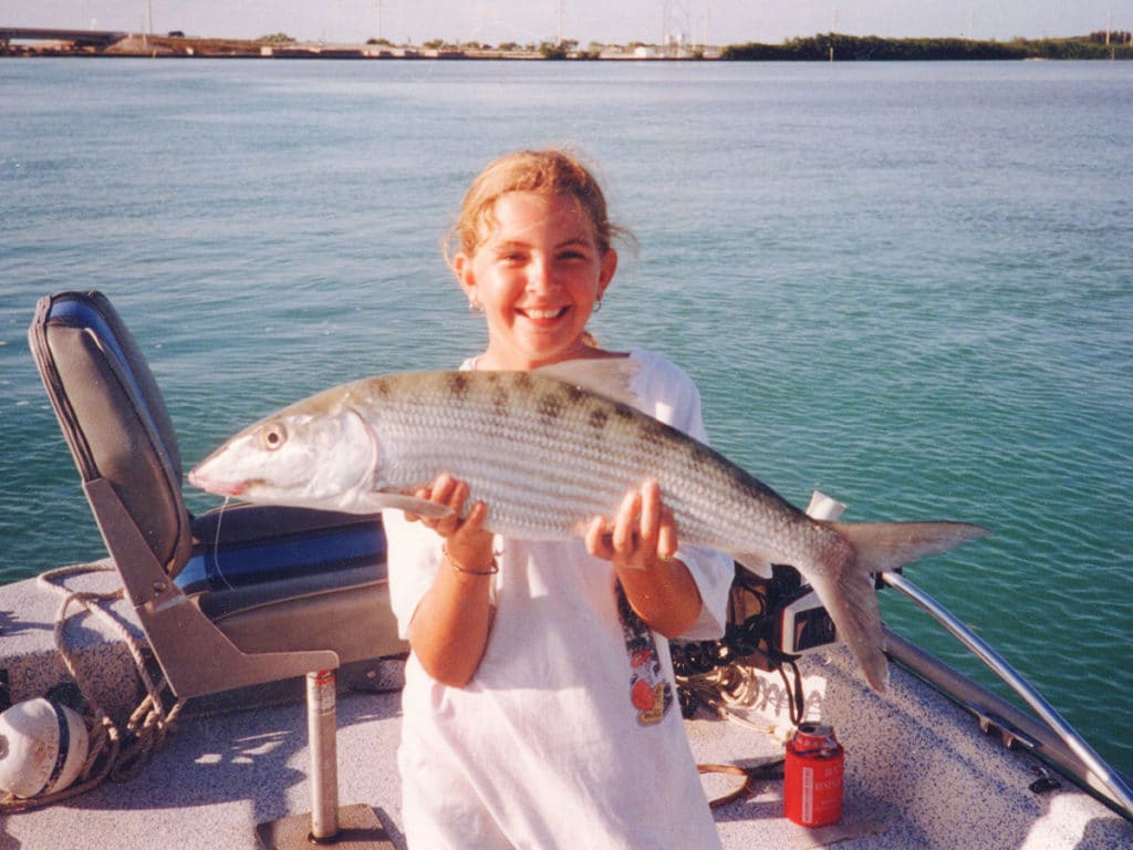junior angler bonefish world record