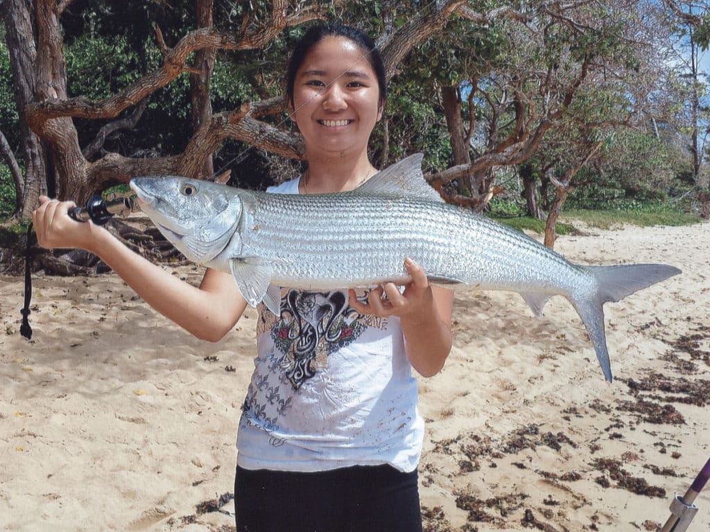 Jamie Hamamoto Roundjaw Bonefish IGFA Record