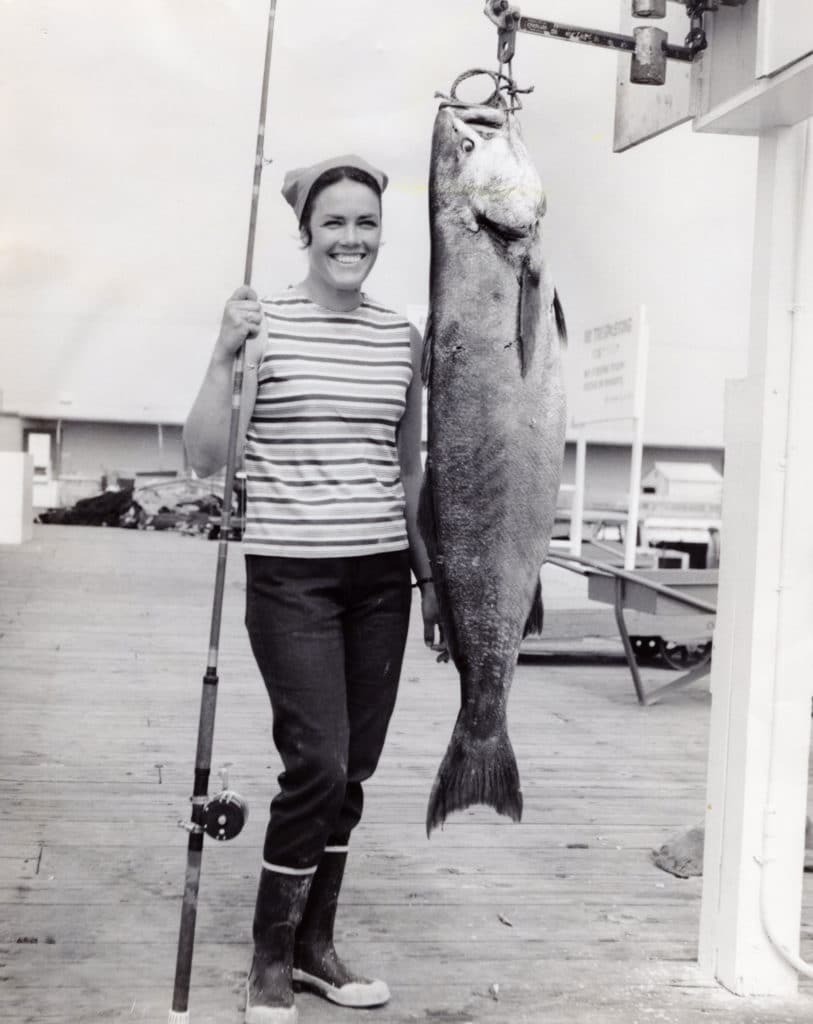 D.W. Jackson record white seabass