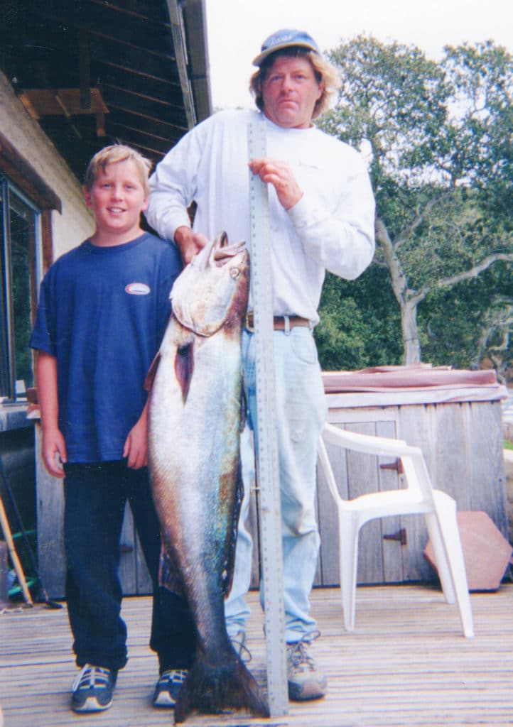 Stan Pleskunas record white seabass