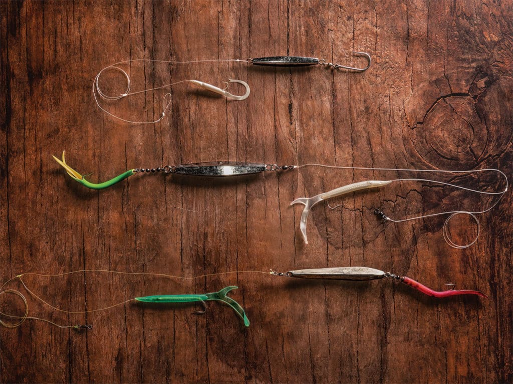 Double Hook Strip Bait Rig