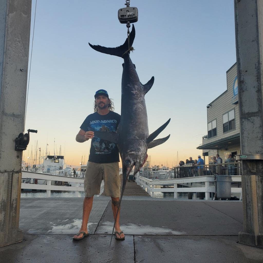 Saltwater fishing – SoCal Swordfish bagged on tiny custom boat