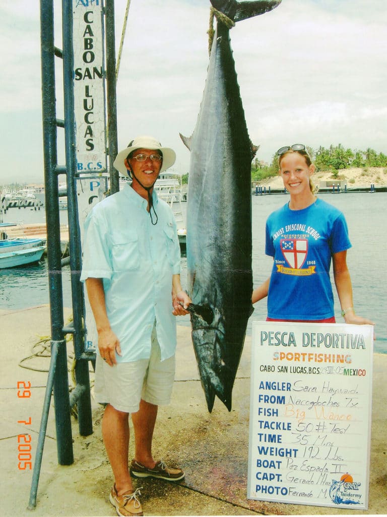 largest wahoo caught on record
