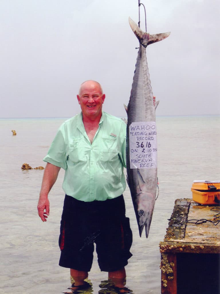 wahoo record on light line