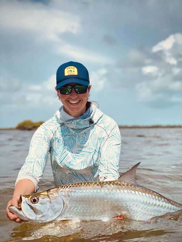 Jess McGlothlin and tarpon