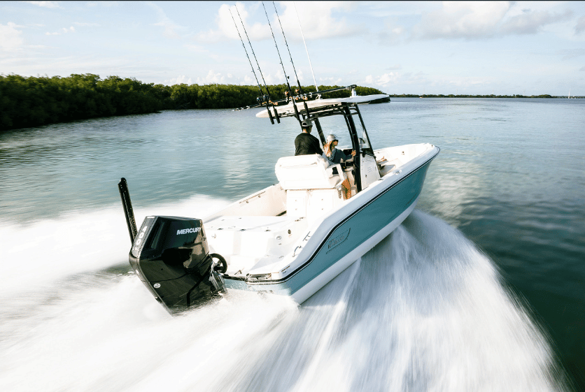 Mercury V10 Verado on Boston Whaler