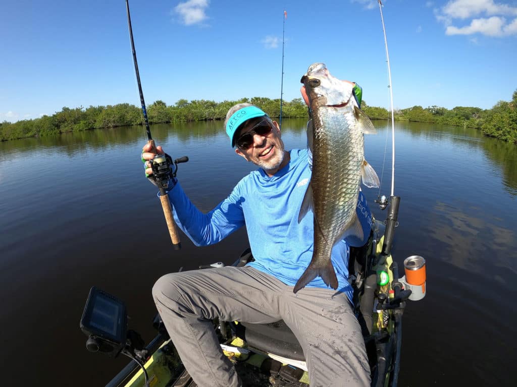 kayak fishing for tarpon