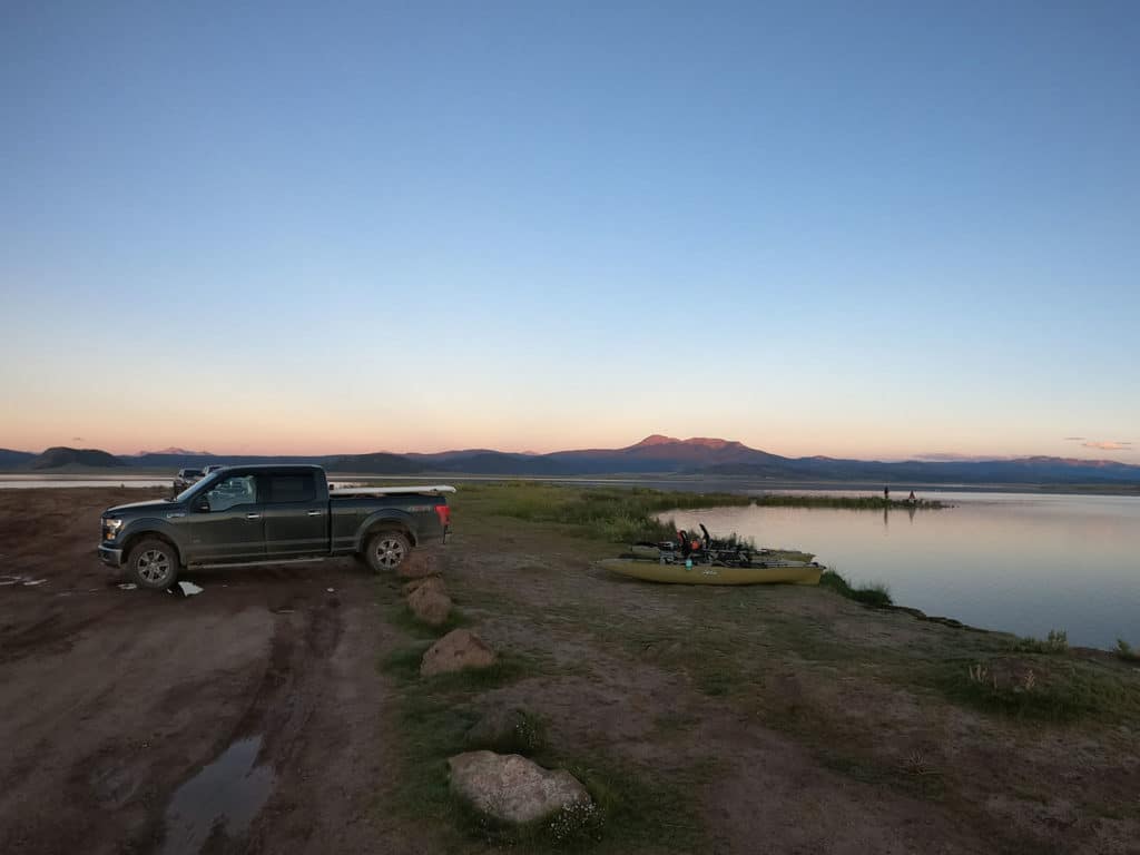 launching a kayak