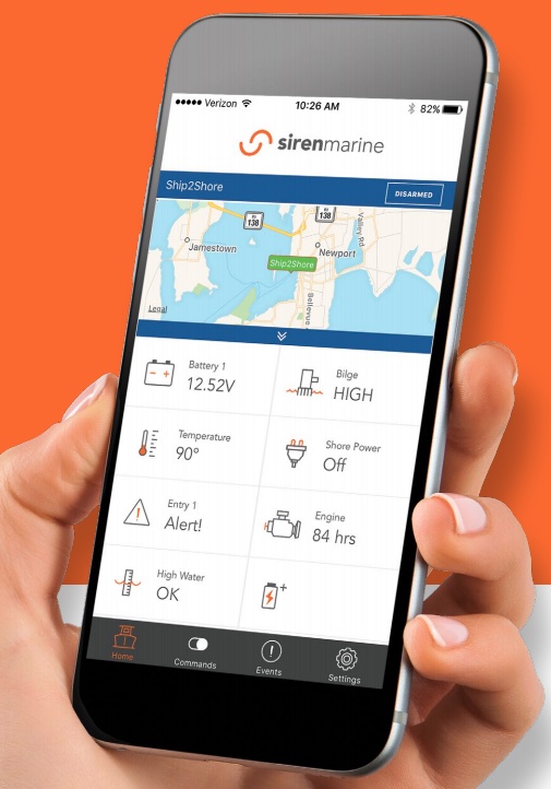 Siren Marine app