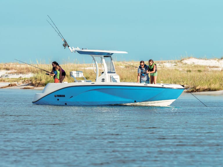 Yamaha 222 FSH Sport E fishing