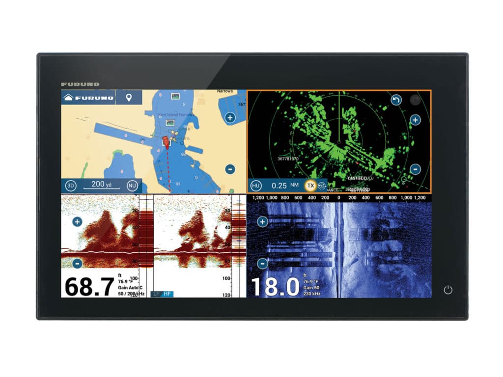 Furuno TZtouch 3 w/Chirp Side-Scan Technology