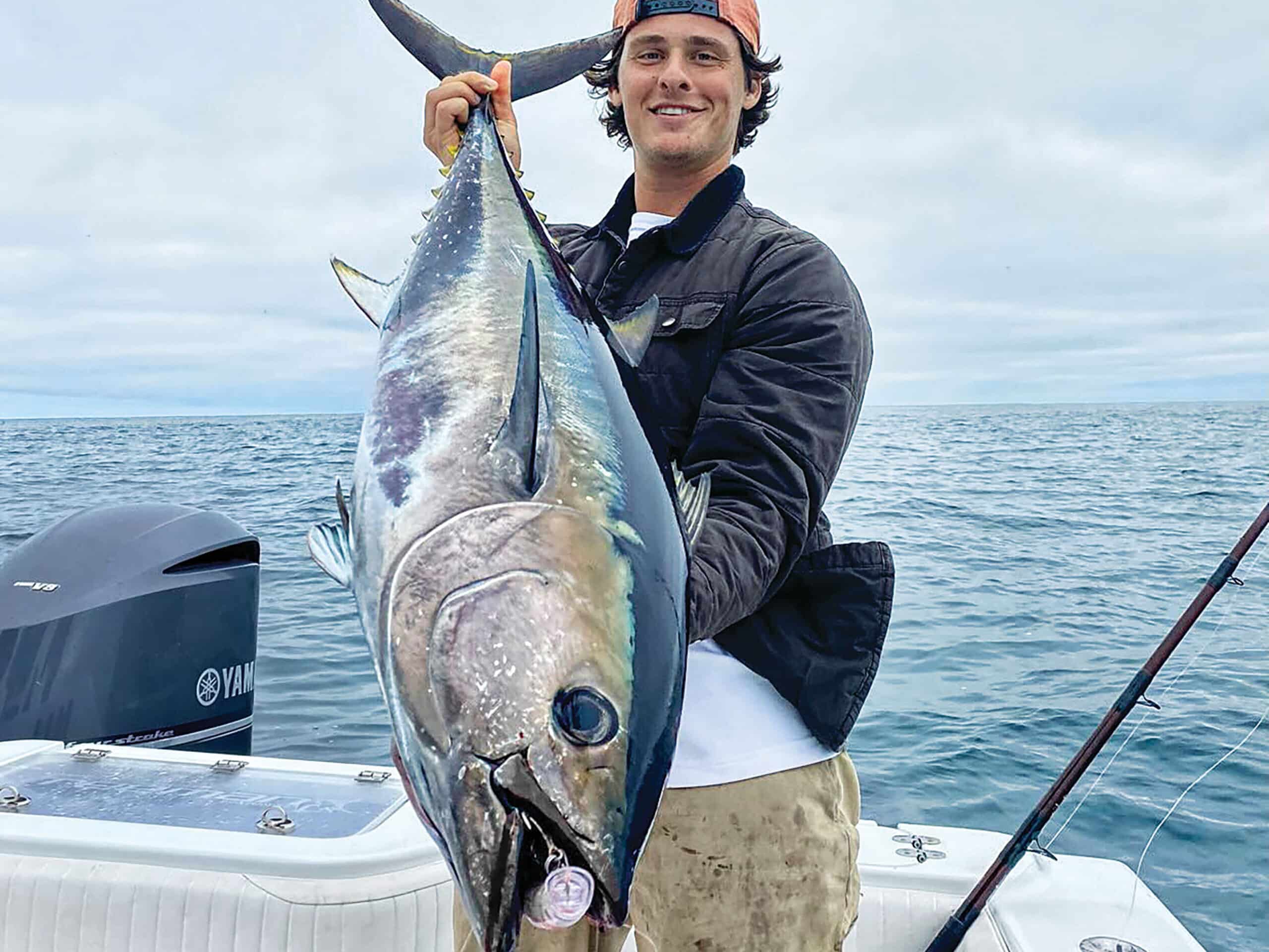 Using Clear Poppers to Catch Bluefin Tuna