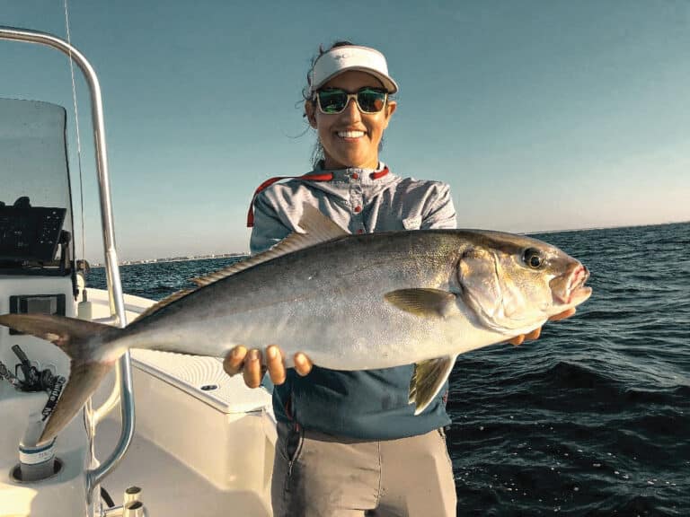 Large amberjack caught