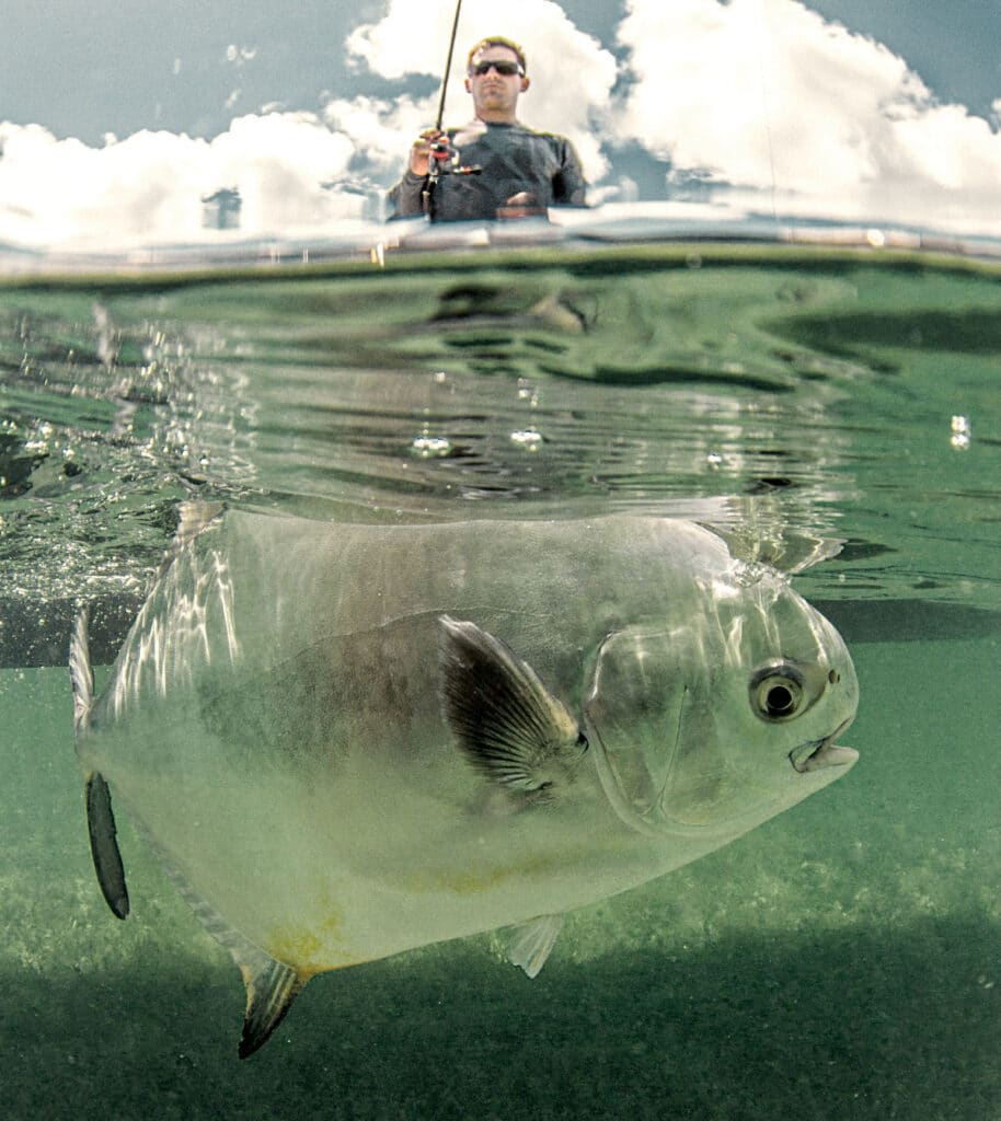 Permit caught around structure