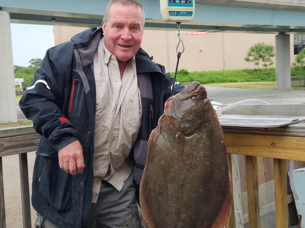 pending Connecticut record summer flounder