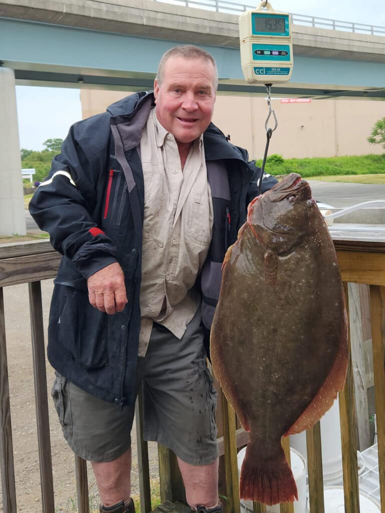 pending Connecticut record summer flounder