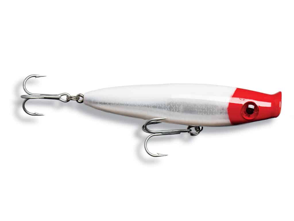 MirrOlure Lure Review - Popa Dog walking popper striper redfish fishing