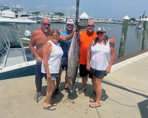 Delaware Record King Mackerel in Marina