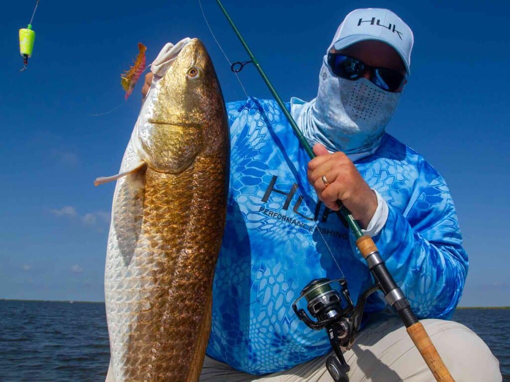 redfish popping cork