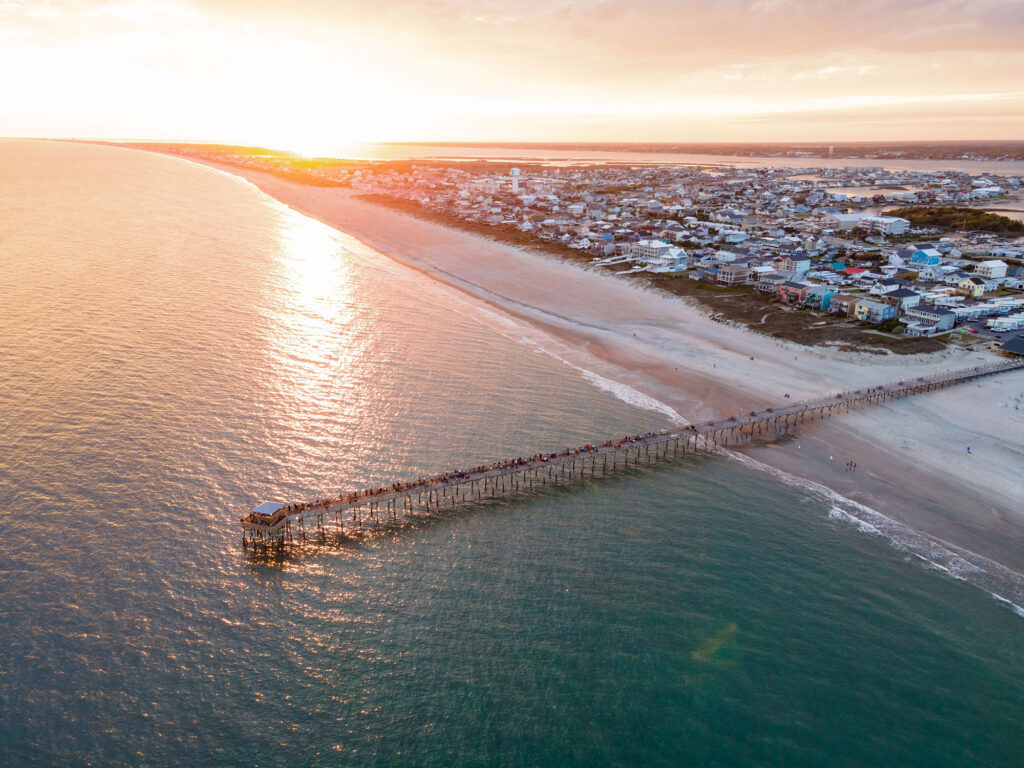 Crystal Coast fishing pier