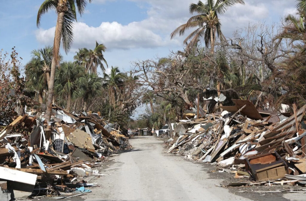 damage from Hurricane Ian