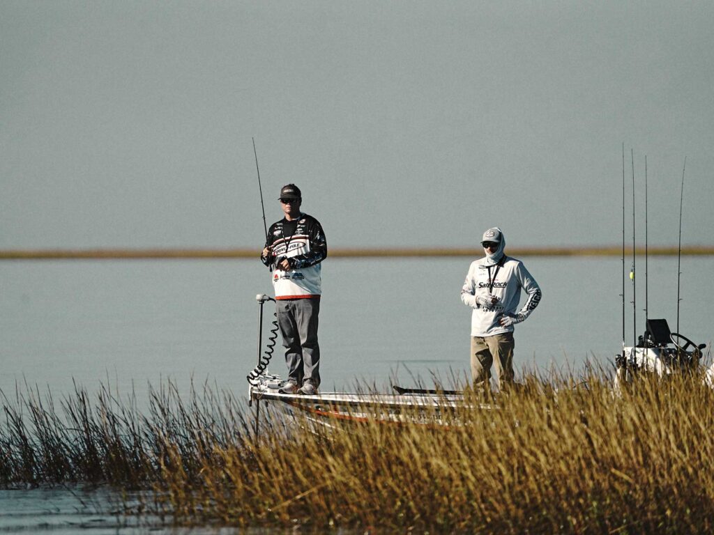 Trolling for redfish