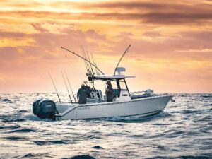 Cobia 286 Open out fishing