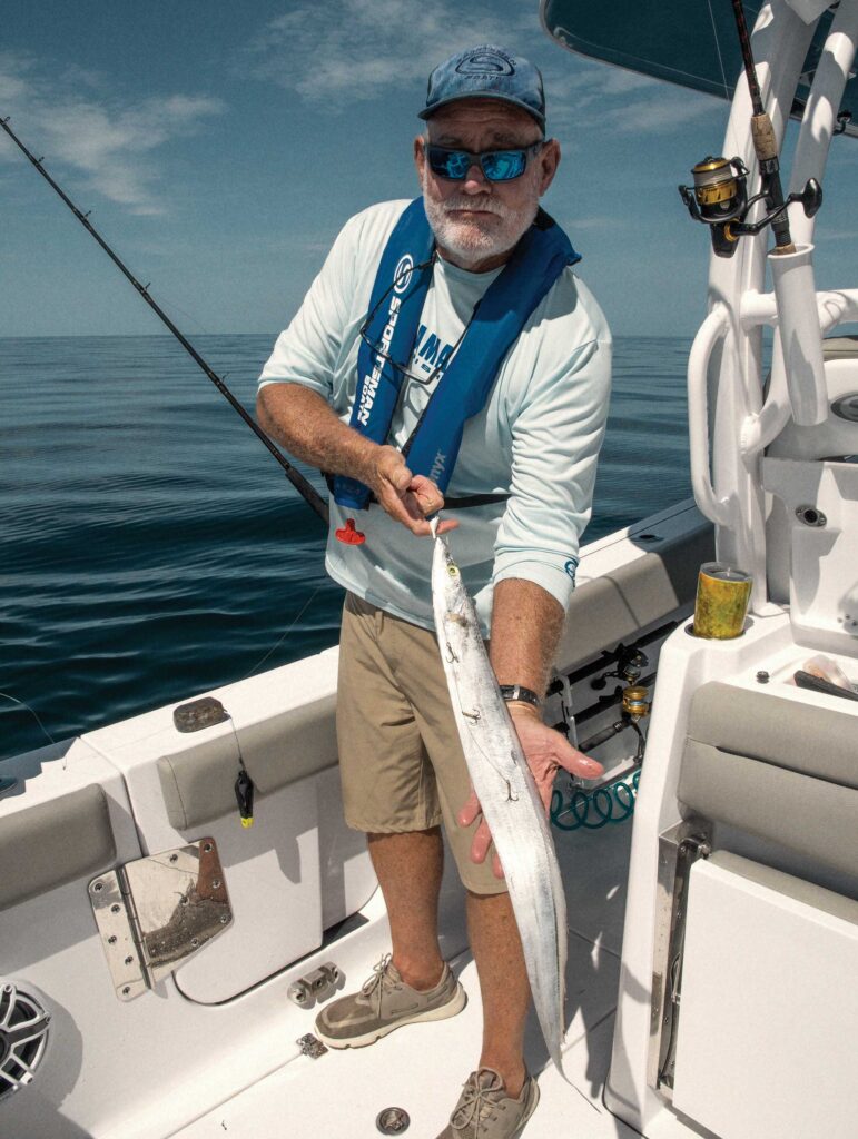 Ribbonfish for king mackerel fishing
