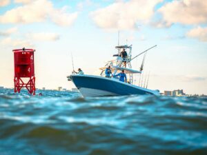 Everglades 375CC fishing offshore