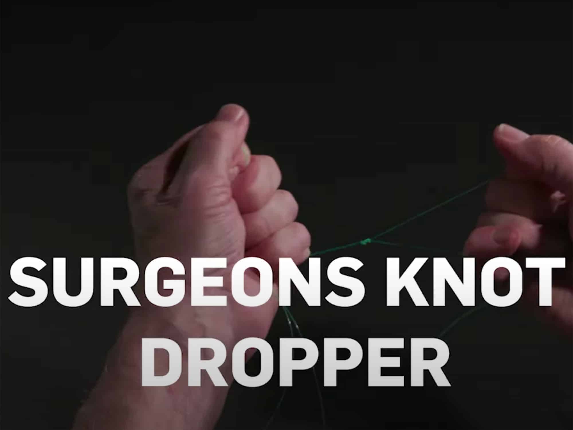 How to tie a Surgeons Knot Dropper Loop Salt Water Sportsman