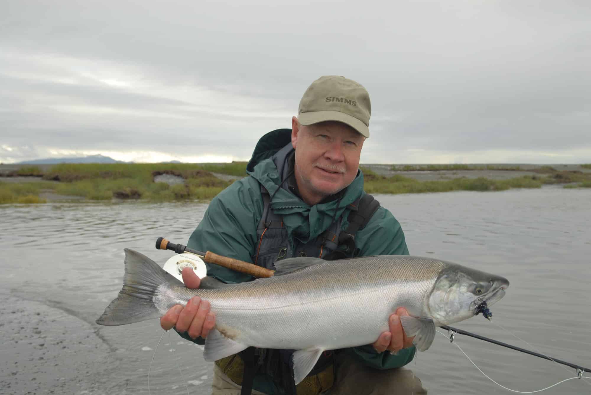 Fly Fishing for Silver Salmon Salt Water Sportsman