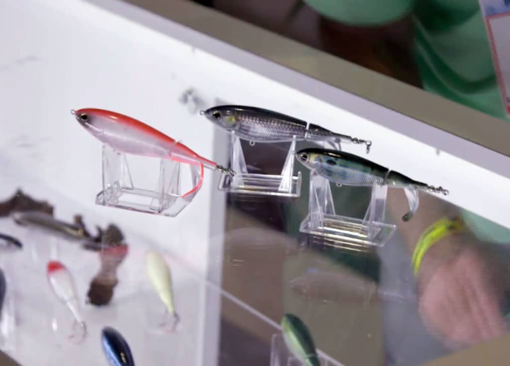 Checking out all of the lures at ICAST 2021