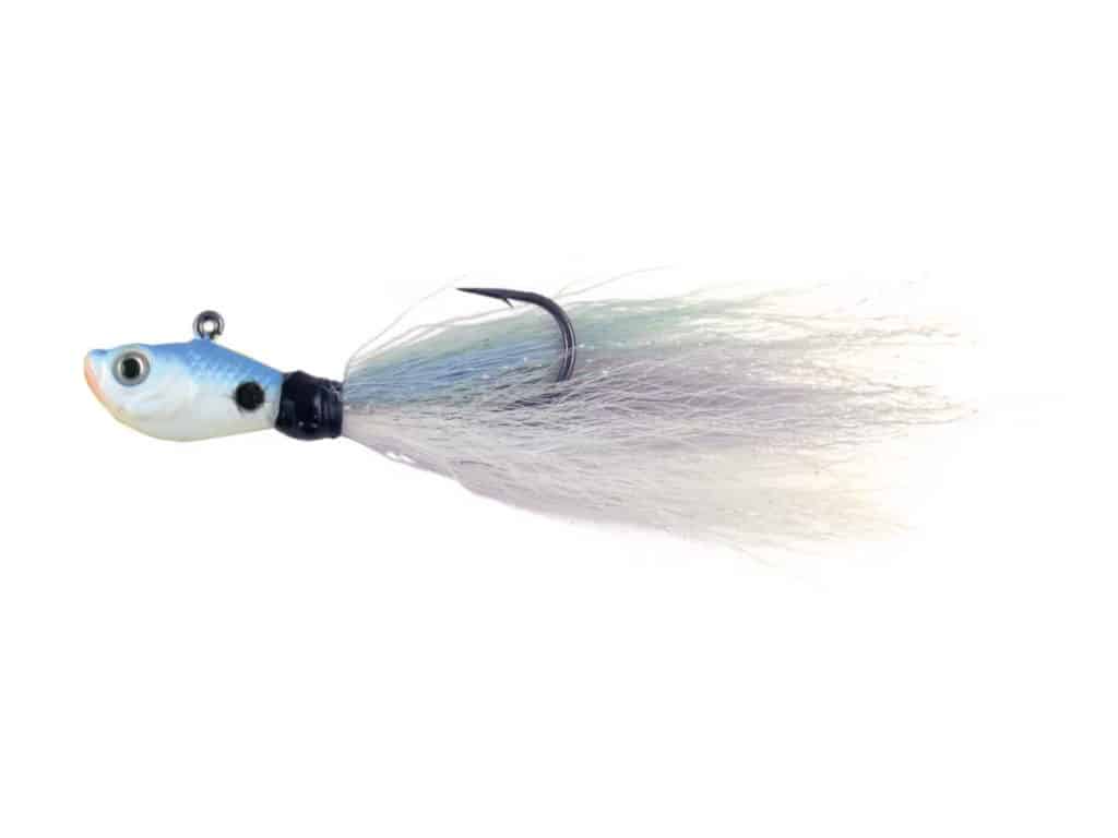 Bucktail jig for fishing