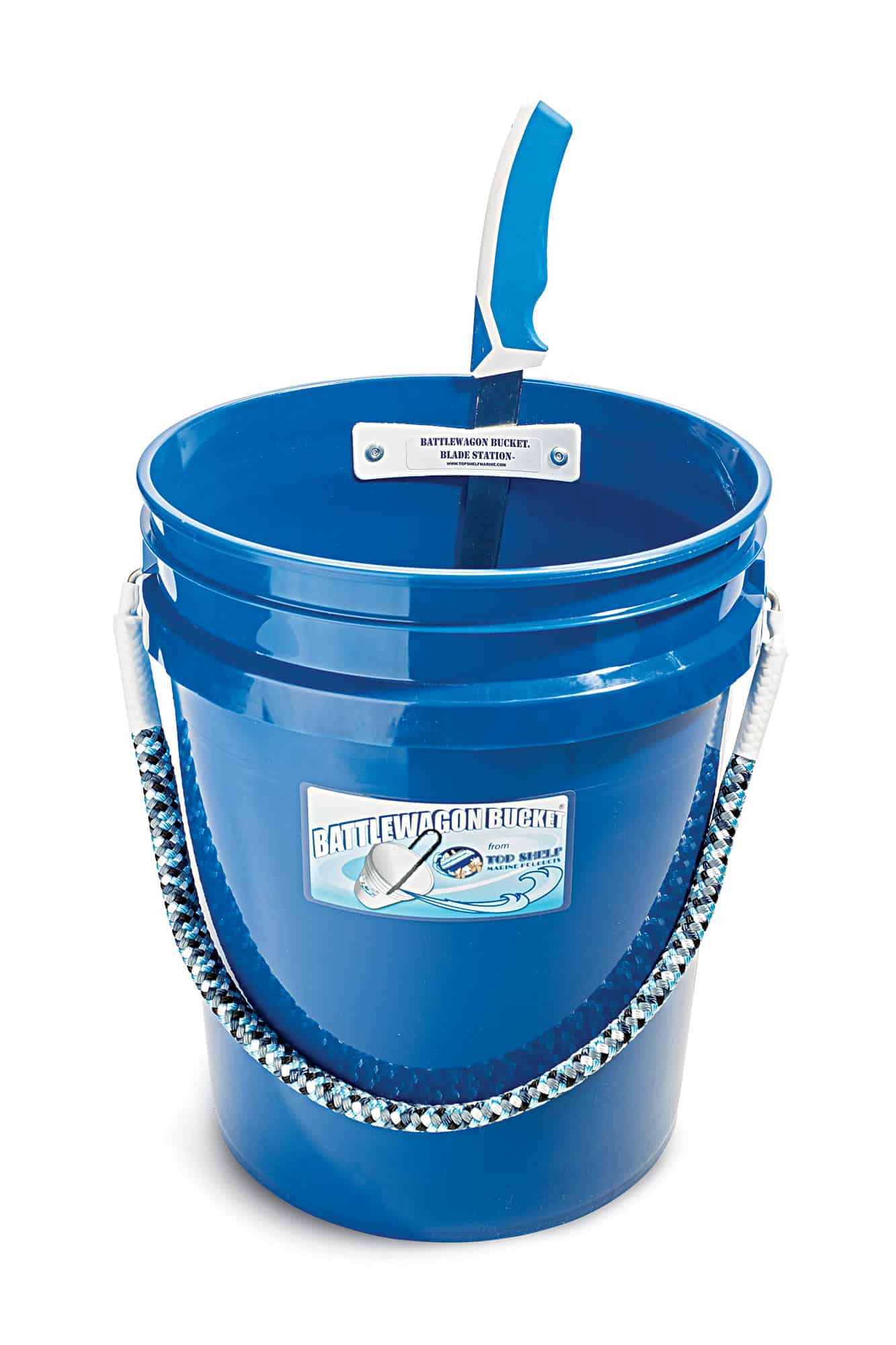 Battlewagon 5 Gallon Rope Handled Boat Bucket - Sportfish Outfitters