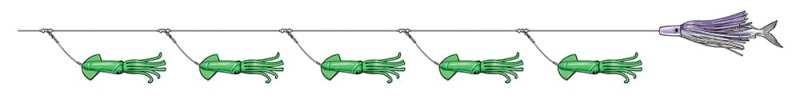 Daisy Chains with a Hookless Chase Bait