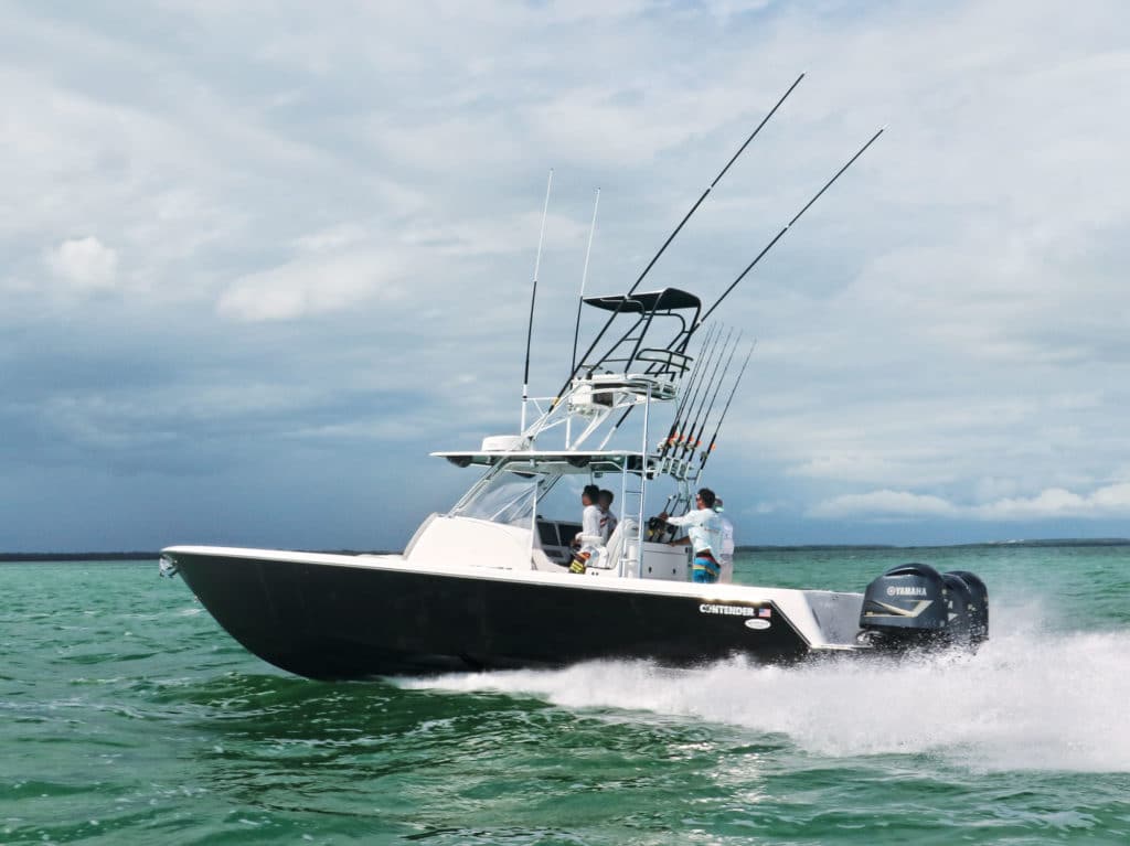 Contender 39 Fisharound Boat Review Test