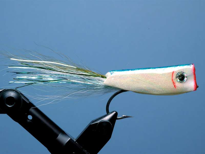 If fish stay down and refuse to come to the surface, fish a floating fly pattern, like a Blados' Crease Fly, on a fast-sinking line.
