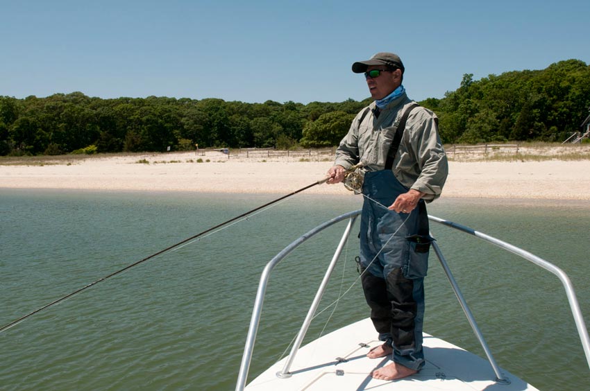 Fishing on Long Island, New York