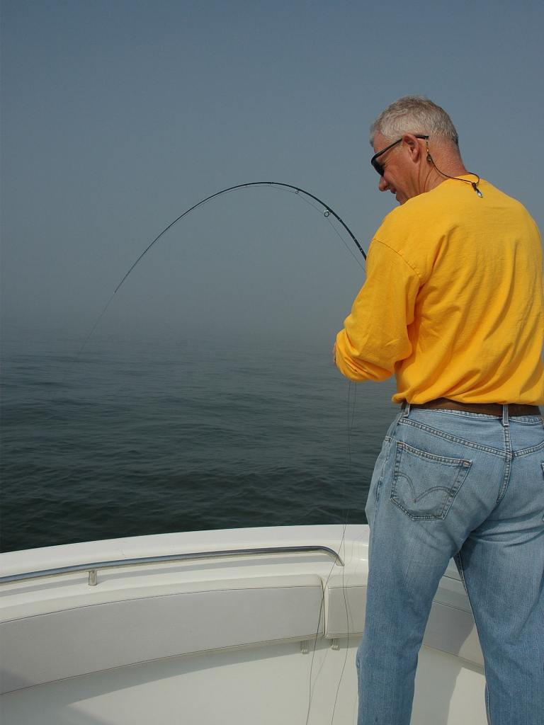 Some anglers use circle hooks on the flies intended for dredging, but with J-hooks many fish hook themselves on a tight line.