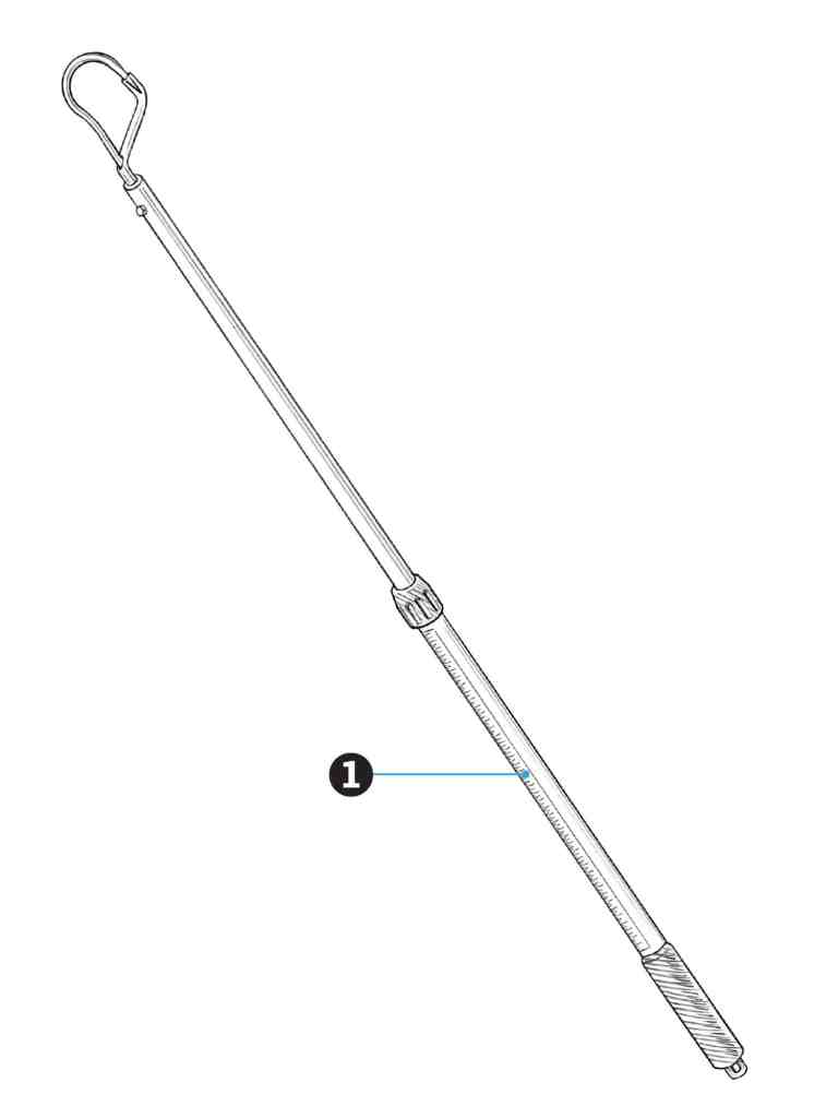 How to make an extendible gaff