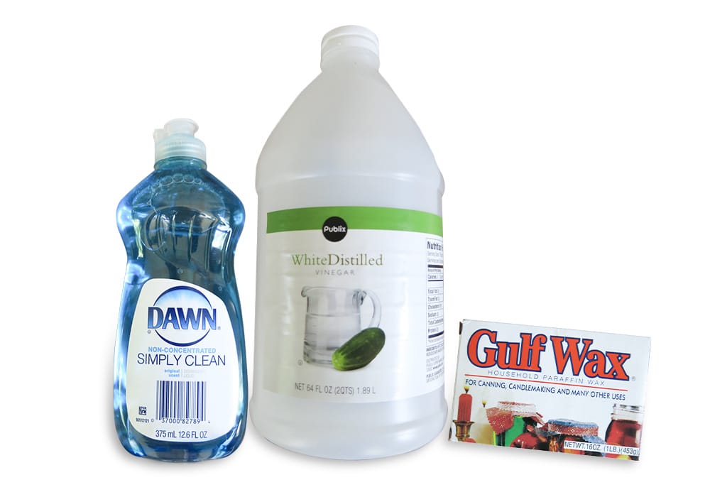 Household products for boat maintenance