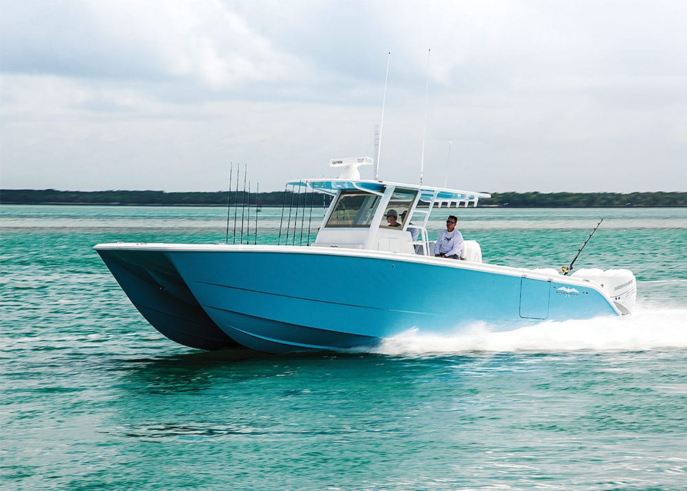 Fishability Test: Invincible 37 Catamaran