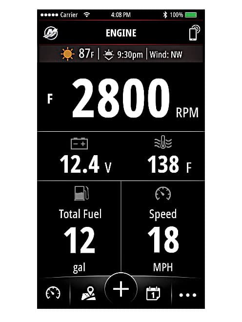 mercury vessel view mobile app