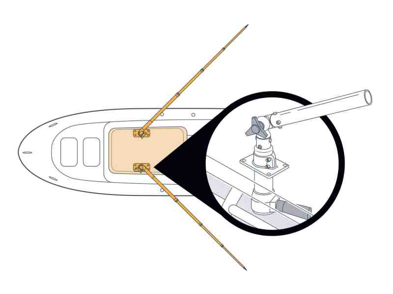Hardtop-mounts have gained vast popularity among center-console and walkaround boat owners.