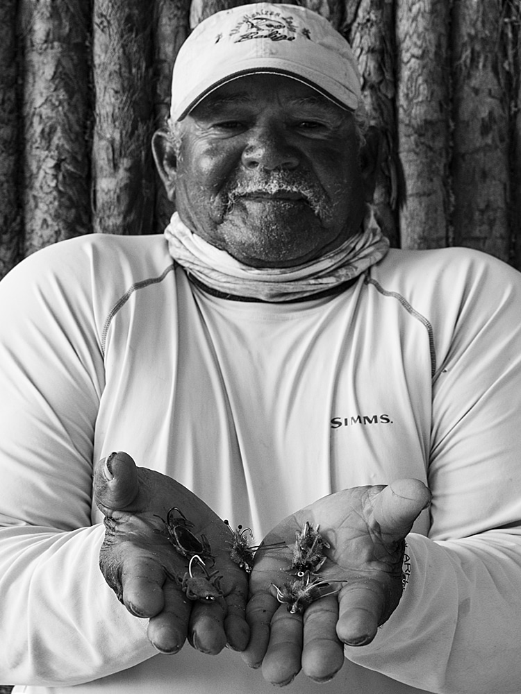 Lincoln Westby, renowned Belize permit guide