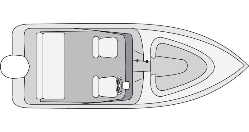 Runabout fishing boat